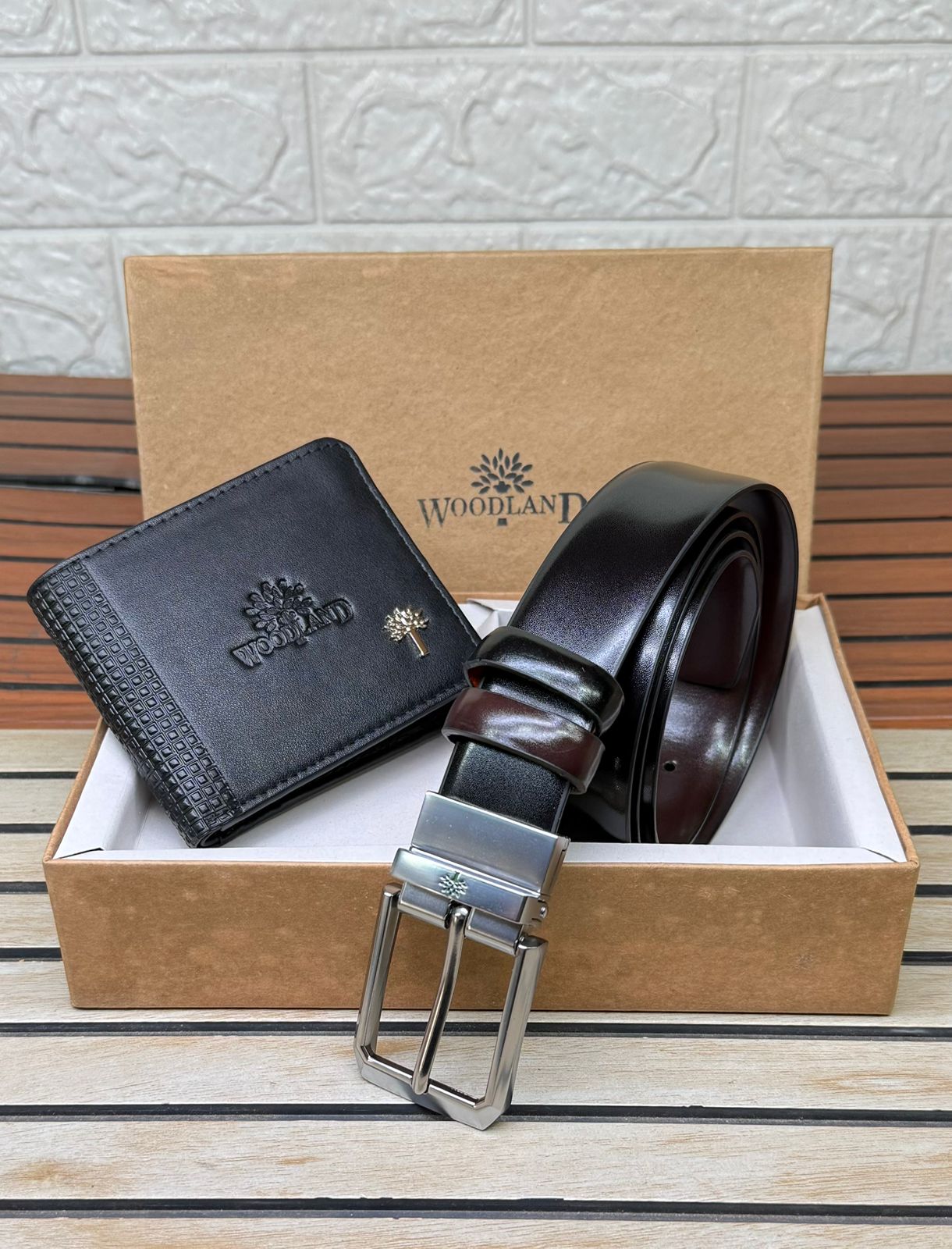 🔥 Woodland Belt & Wallet Combo – Premium New Arrival 🔥 - Image 4