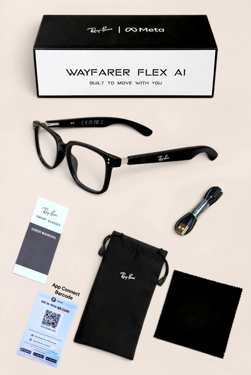 🔥 Ray-Ban Wayfarer Flex AI – Smart Audio Glasses 🔥 - Image 5