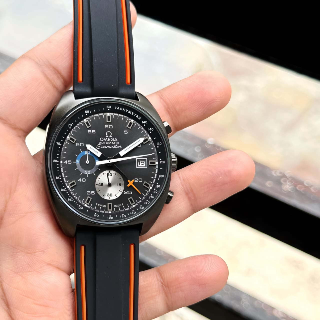 π₯ Omega Seamaster Chronograph ST β Vintage Sport Edition π₯ - Image 2
