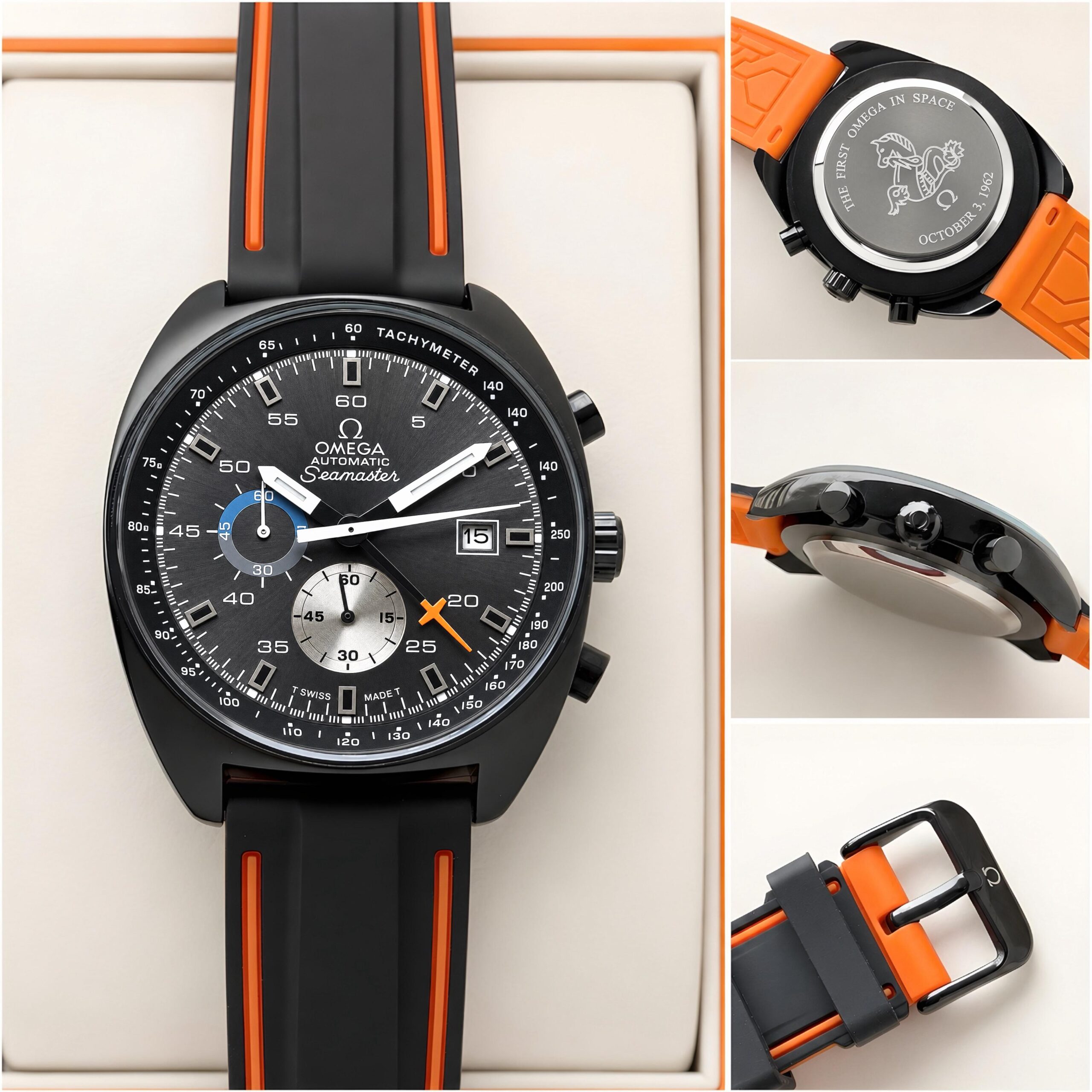 π₯ Omega Seamaster Chronograph ST β Vintage Sport Edition π₯ - Image 3
