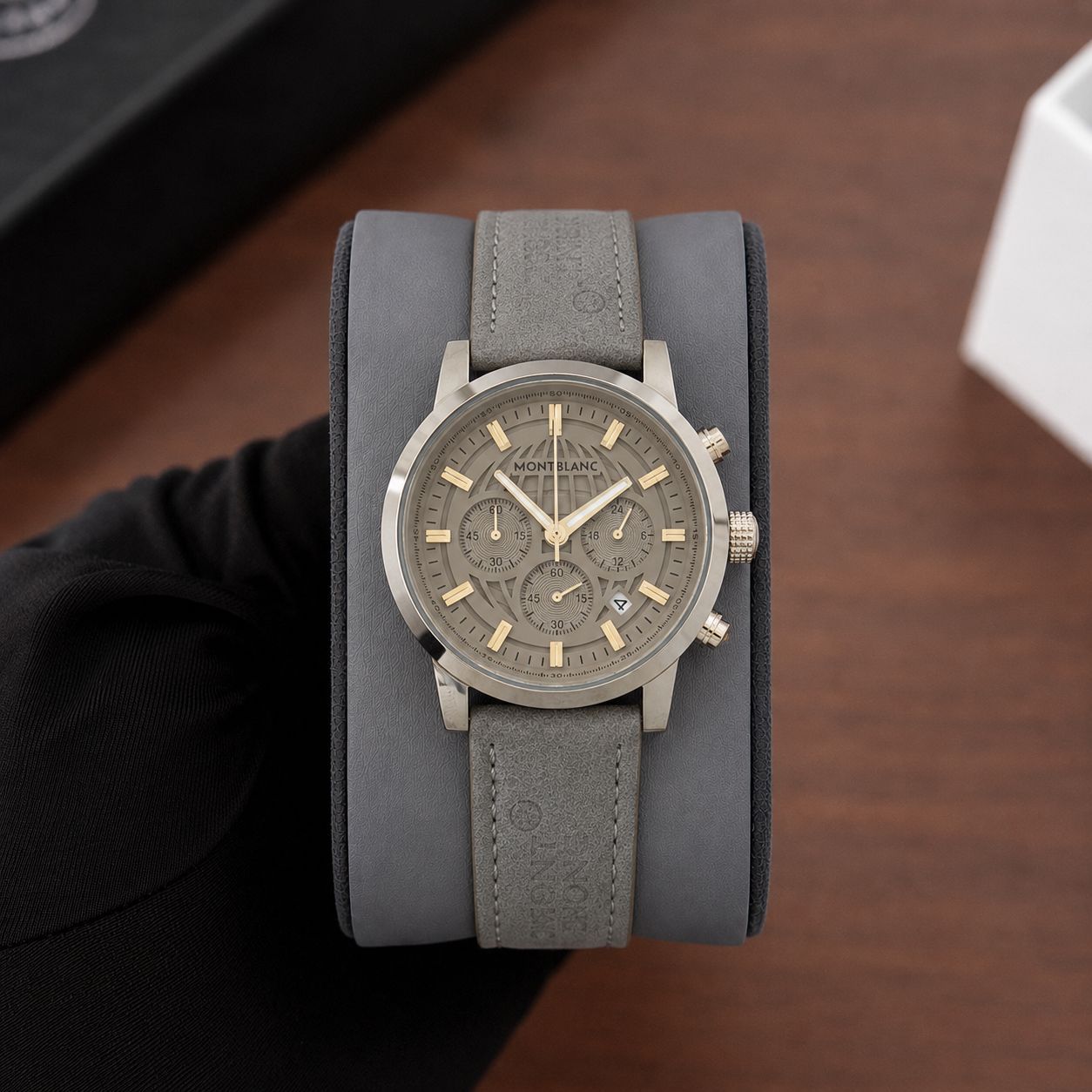 🔥 Mont Blanc Luxury Grey Series – Premium Men's Watch 🔥