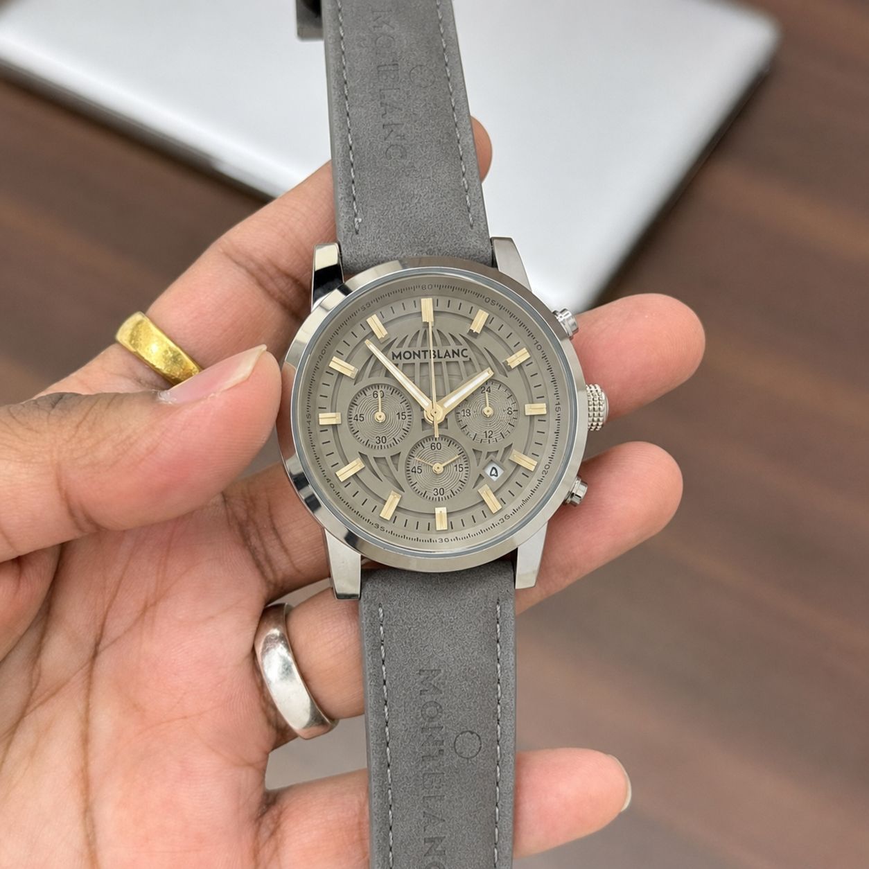 🔥 Mont Blanc Luxury Grey Series – Premium Men's Watch 🔥 - Image 2