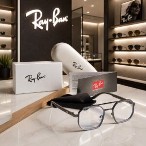 🔥 Ray-Ban Fiber Lens Sunglasses – Premium Unisex Collection 🔥