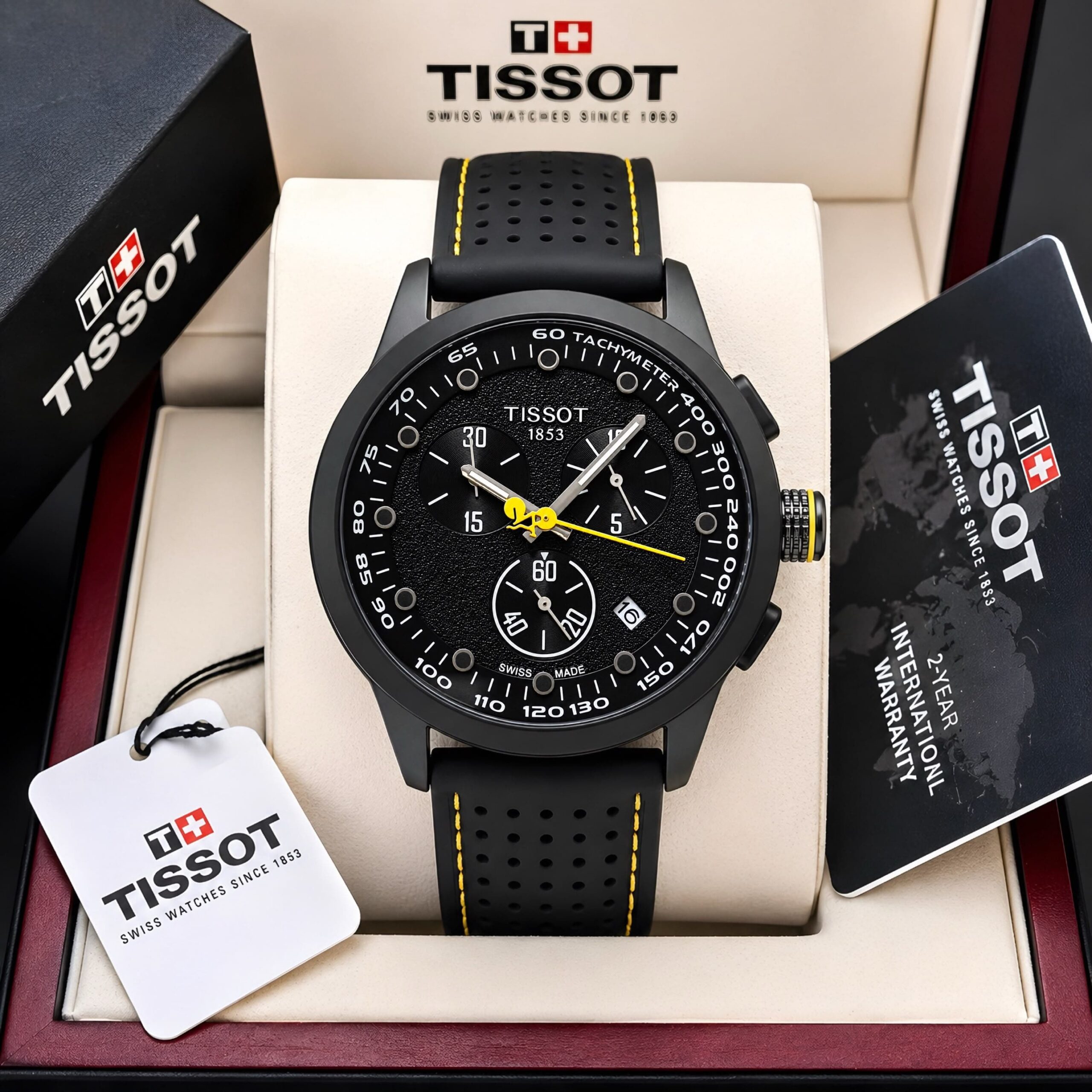 🔥 Tissot T-Race Vuelta Chronograph – Premium Sport Edition 🔥