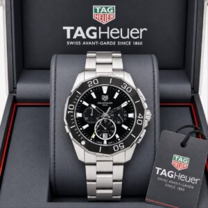 🔥 TAG Heuer Aquaracer Chronograph Black – Premium Sport Edition 🔥
