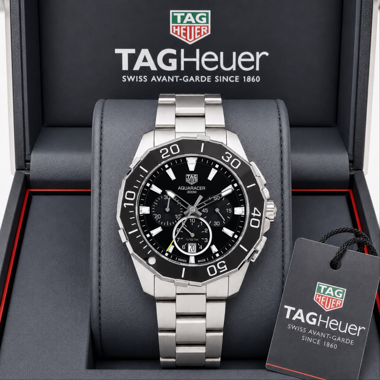 π₯ TAG Heuer Aquaracer Chronograph Black β Premium Sport Edition π₯