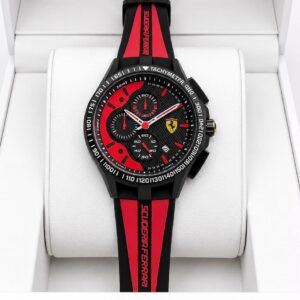 🔥 Scuderia Ferrari Sportive Race Day Chronograph – Red Hot Edition 🔥